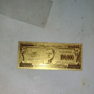 24KGF $100,000 Collectable Bill